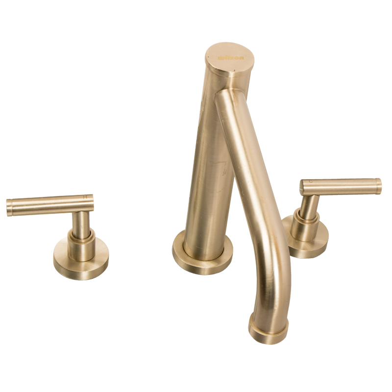 Mezcladora para Lavabo 8" Mod. Molisse - Satín Níquel