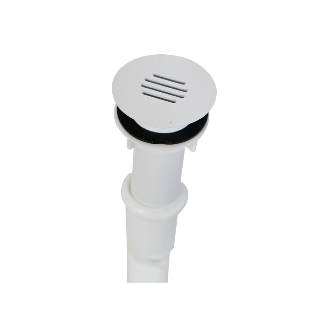 Céspol Akron 9770 | de PVC | para Fregadero | Cabeza Blanca