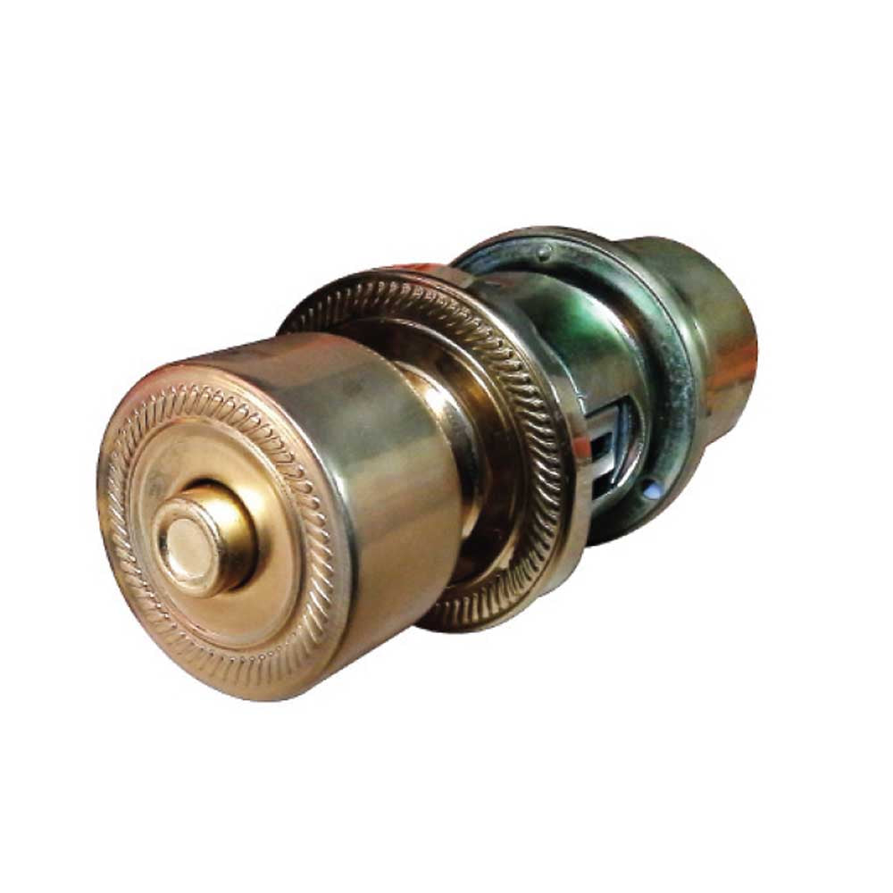 Cerradura para Baño de Latón Marca Yale - Circular