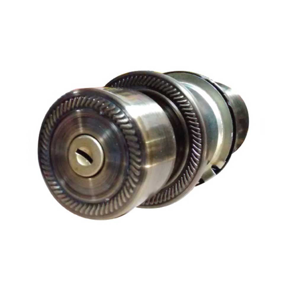 Cerradura para Baño y Acceso Principal de Latón Antiguo - Puerta De Acceso