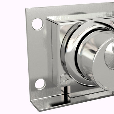 Cerradura para Mueble Akron AKR-24C | 24/Cromada