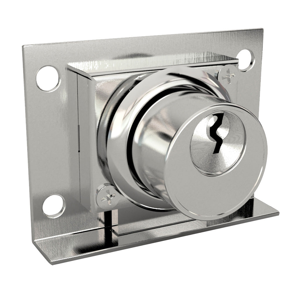 Cerradura para Mueble Akron AKR-24C | 24/Cromada