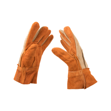 Guante de Carnaza Akron AKR77-GCC | para Soldar | Uso Rudo | Guante Corto