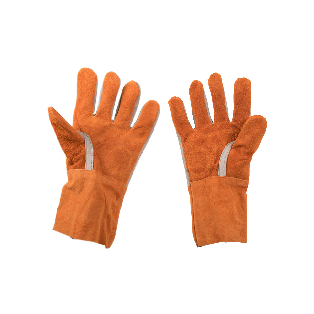 Guante de Carnaza Akron AKR77-GCL | para Soldar | Uso Rudo | Guante Largo