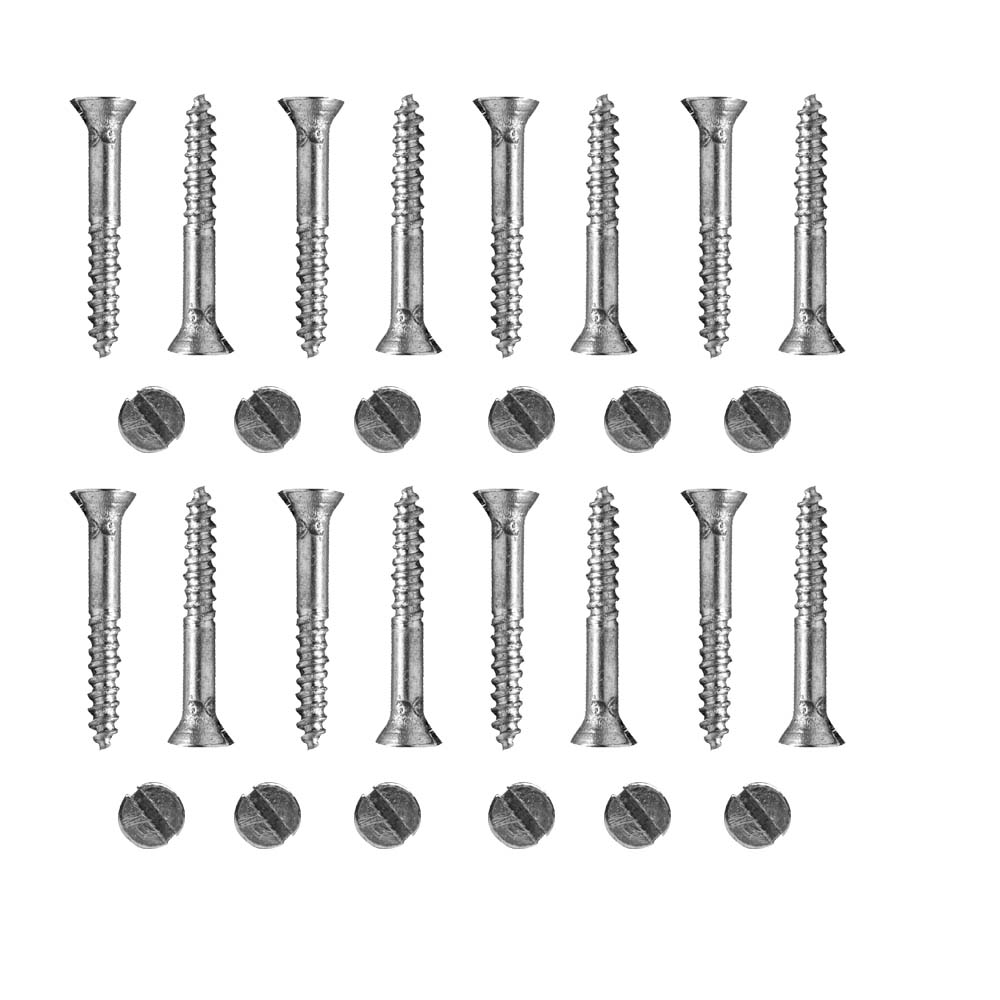 Tornillo para Madera Cabeza Plana Caja 114 pzas - 20X3