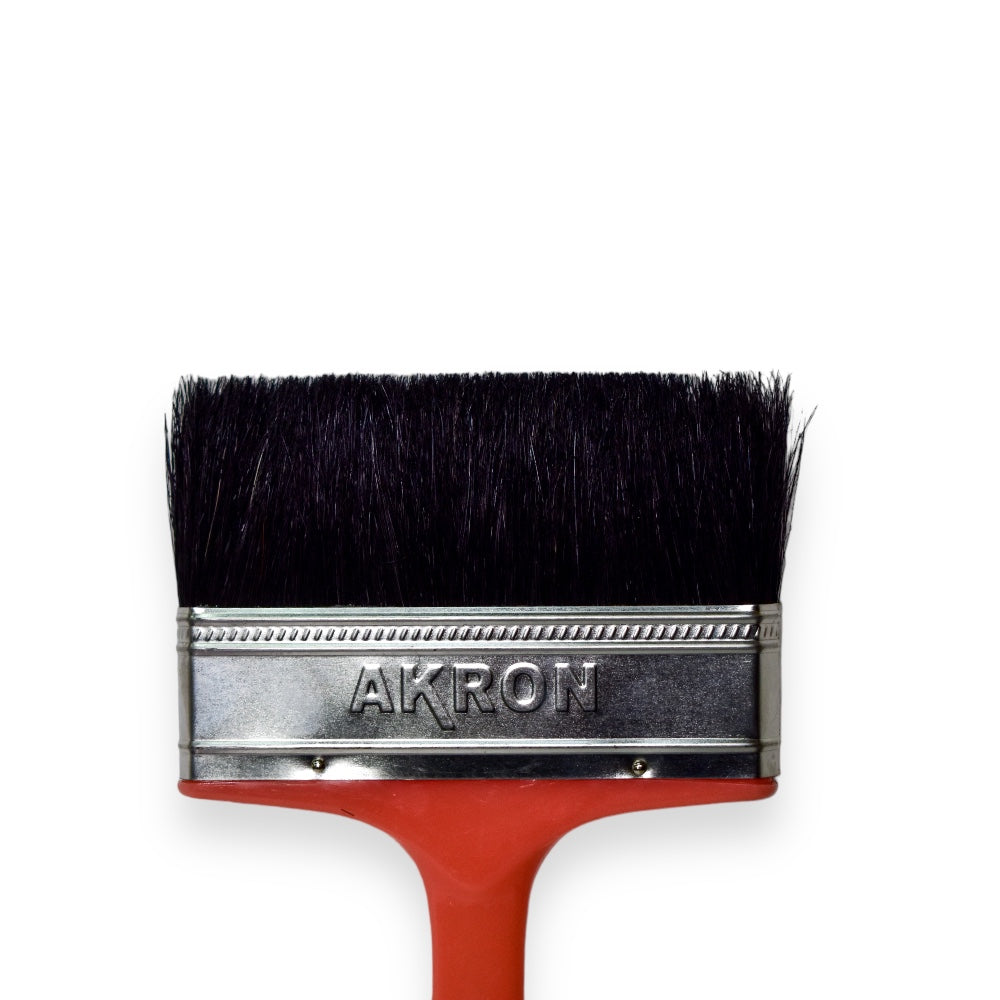 Brocha Cerda Natural Akron AKR01-07 | Mango Plástico | 5"