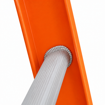 Escalera Recta Akron 81-30 | De Fibra de Vidrio | Altura 3.05m | 10 Peldaños | Uso Industrial Pesado (Tipo IA)