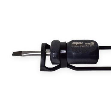 Desarmador Corto Plano 1/4", 3/16", Cromado en Vanadio - 3/16"