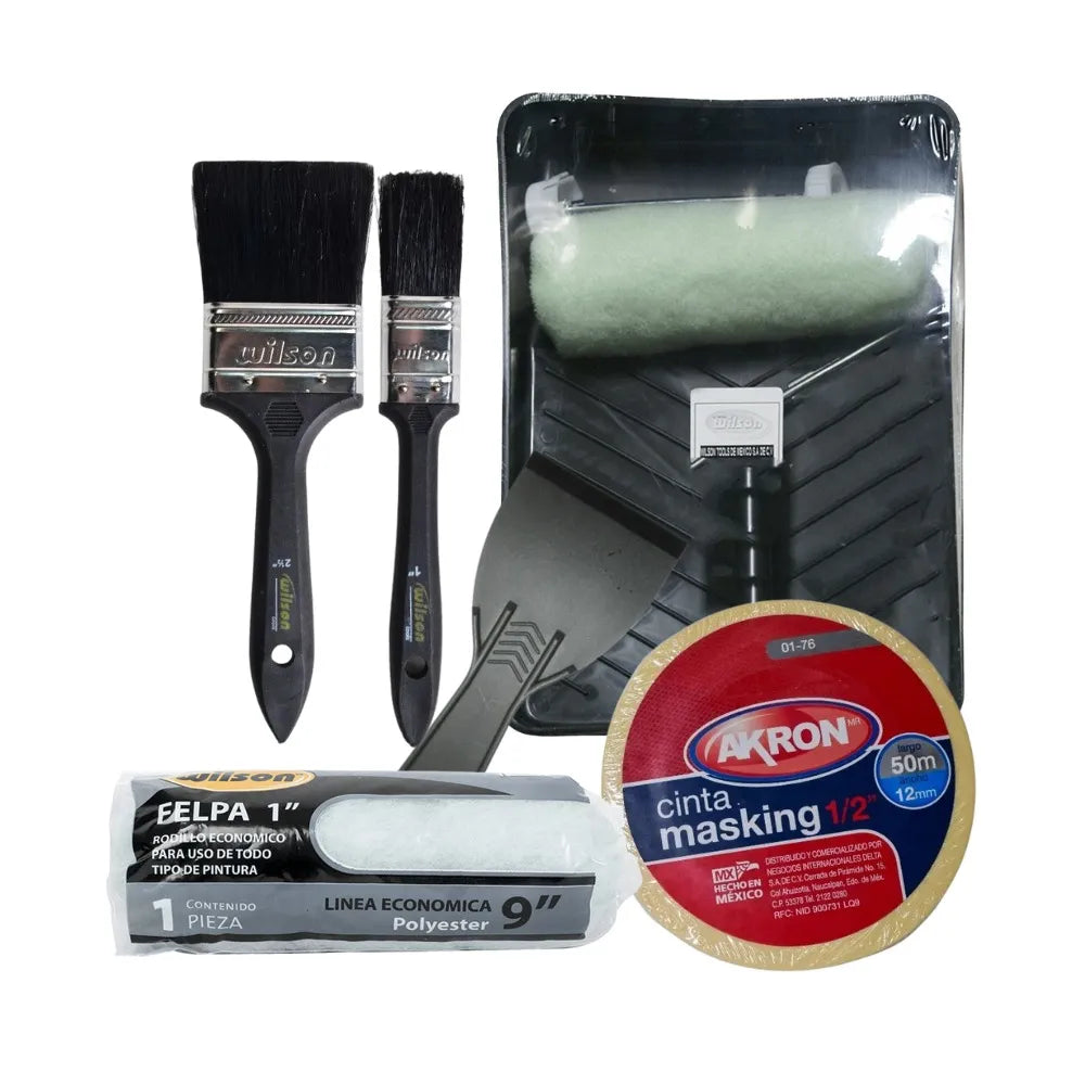 Kit Básico para Pintar - 7 piezas