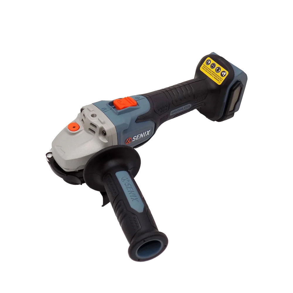 Esmeriladora Angular 4 1/2" sin Escobillas, Inalámbrica 20 Voltios