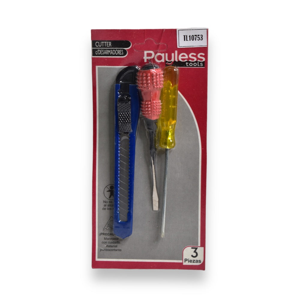 Kit Cutter con 2 Desarmadores