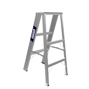 Escalera De Tijera Akron 79-12 | De Aluminio | 0.91m | 2 Escalones | Uso Comercial | Tipo lll | Capacidad de Carga 150kg