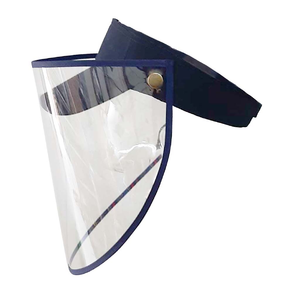 Visera con Protector Facial - Azul