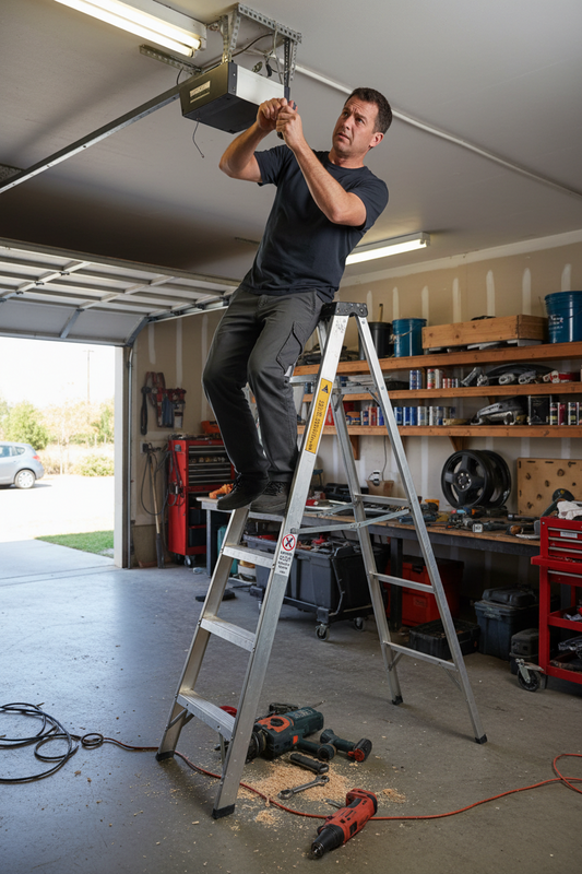 Errores comunes al usar escaleras y cómo evitarlos