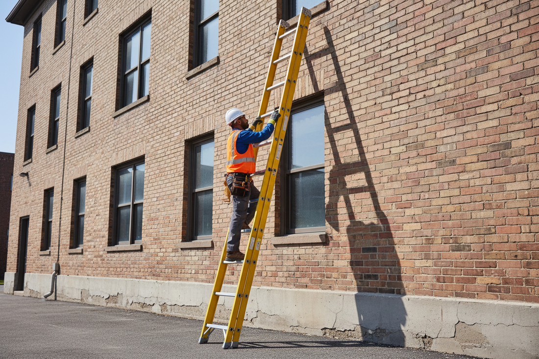 ¿Por qué elegir una escalera de fibra de vidrio?