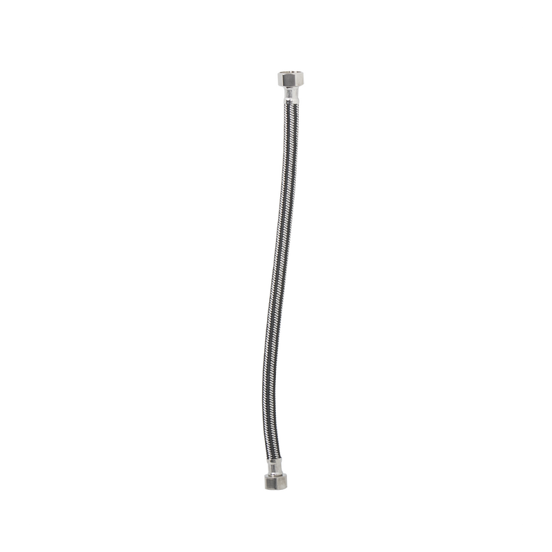 Manguera Flexible para Lavabo y WC de 1/2" - 1/2" x 35cm (WC)