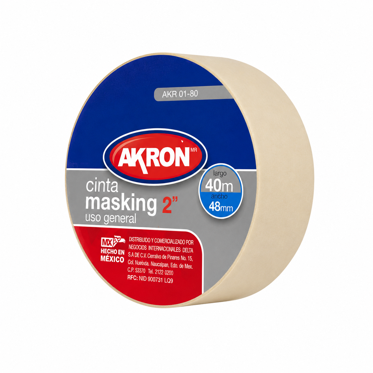 Cinta Maskin Akron 01-801 | Uso General | 40 m |   2"