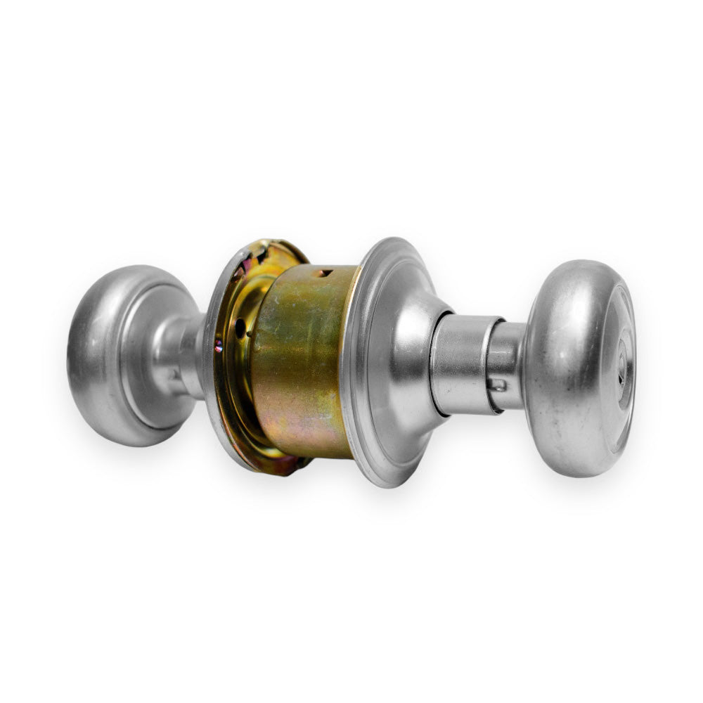 Cerradura Georgia para Baño, Recámara o Puerta Principal - Platinum p/Baño