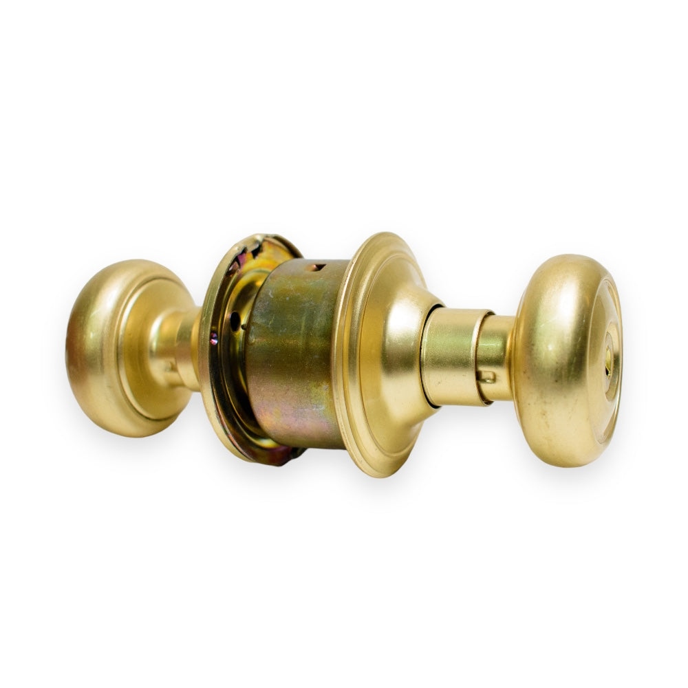 Cerradura Georgia para Baño, Recámara o Puerta Principal - Dorada p/Recámara