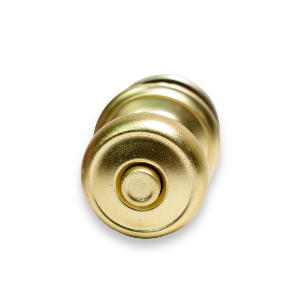 Cerradura Georgia para Baño, Recámara o Puerta Principal - Dorada p/Recámara