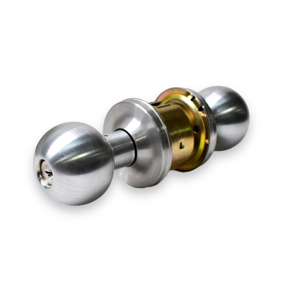 Cerradura Orbit para Puerta Recámara - Cromada Brillante