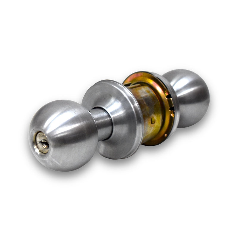Cerradura Orbit para Puerta Principal - Cromada Mate