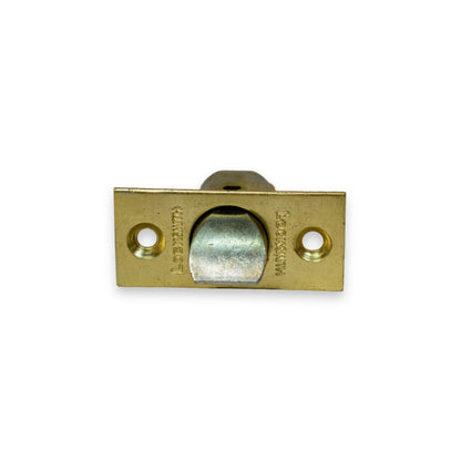 Cerradura de Pomo de Madera Bellwood para Baño, Recámara o Puerta Principal - Dorado p/Recámara