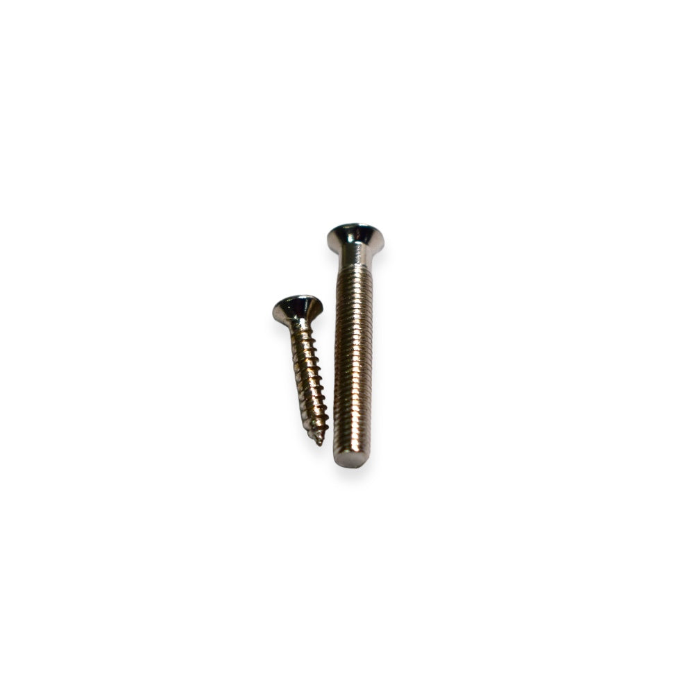 Cerradura de Manija Baño/Recamara Distintos Acabados - Rec. - Cromo Mate