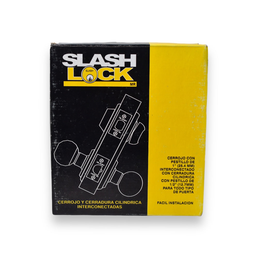 Cerradura Orbit Interconexión Puerta Principal - Dorada Mate