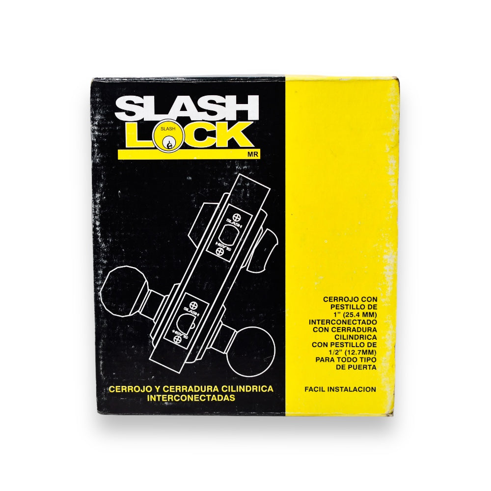 Cerradura Orbit Interconexión Puerta Principal - Cromada Mate