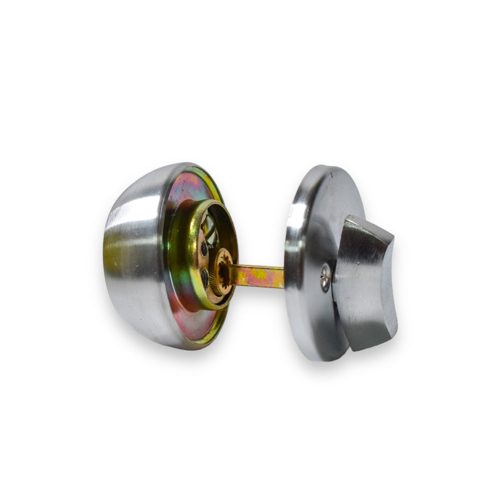 Cerradura Orbit Interconexión Puerta Principal - Cromada Mate