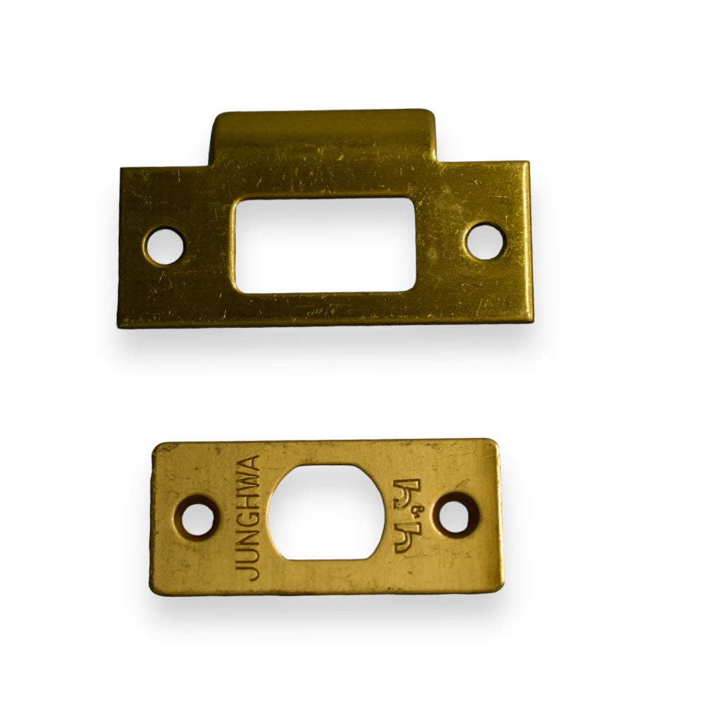 Cerradura de Manija para Baño Mod. Belaggio - Dorado Brillante