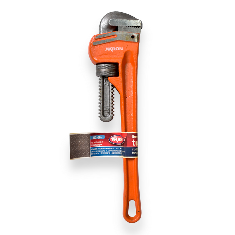 Llave Para Tubo Stilson Akron de 10", 12", 14" y 18" - 14 pulgadas