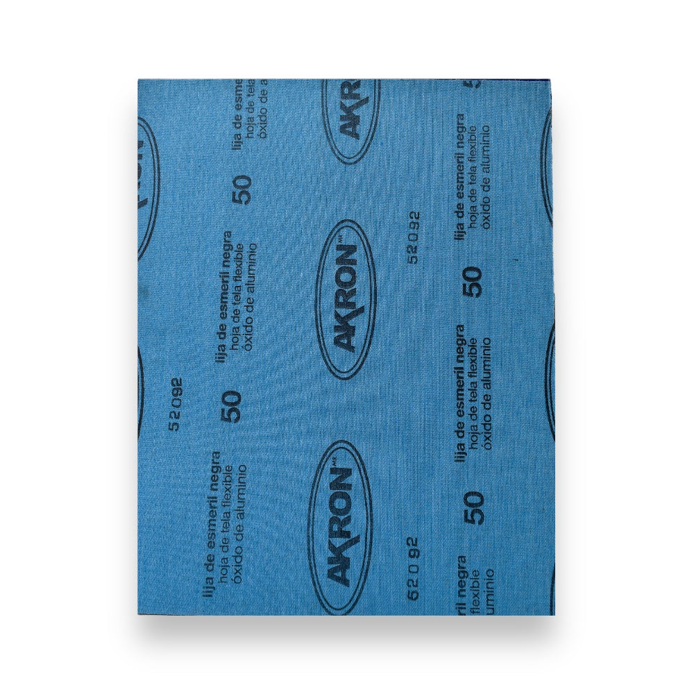 Lija de Esmeril Negra  25 Piezas Varias Medidas - Grano 50