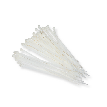 Cinchos de Plástico Akron 08-01 | Color Blanco | 50 Pzs  | 3.6 x 150 mm