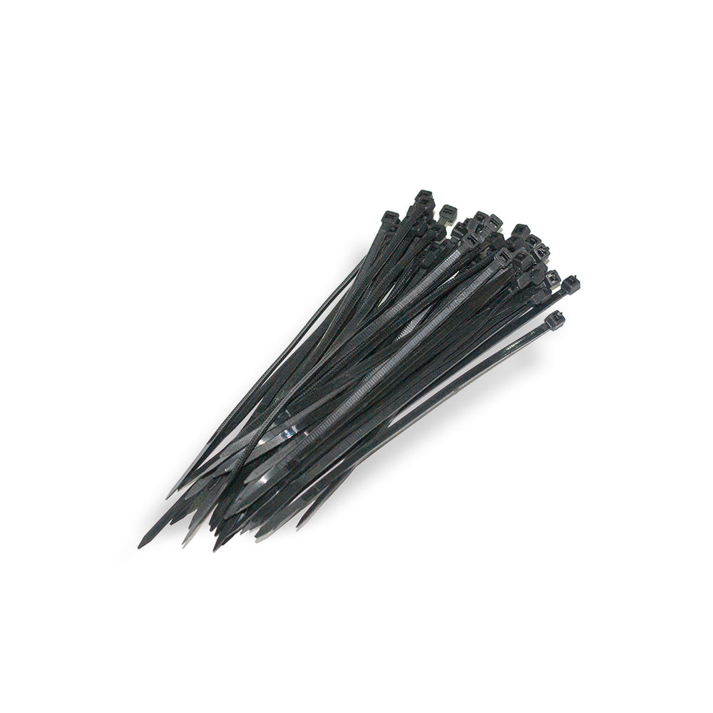 Cinchos de Plástico Akron 08-10 | Color Negro | 50 Pzs | 3.6 x 200 mm