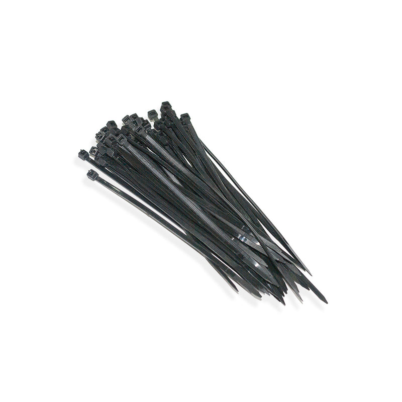 Cinchos de Plástico 4.6 mm, Color Negro, 50 Pzs - 4.6 x 180 mm