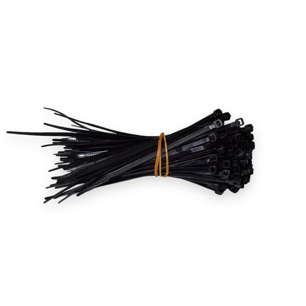 Cinchos de Plástico 4.6 mm, Color Negro, 50 Pzs - 4.6 x 450 mm