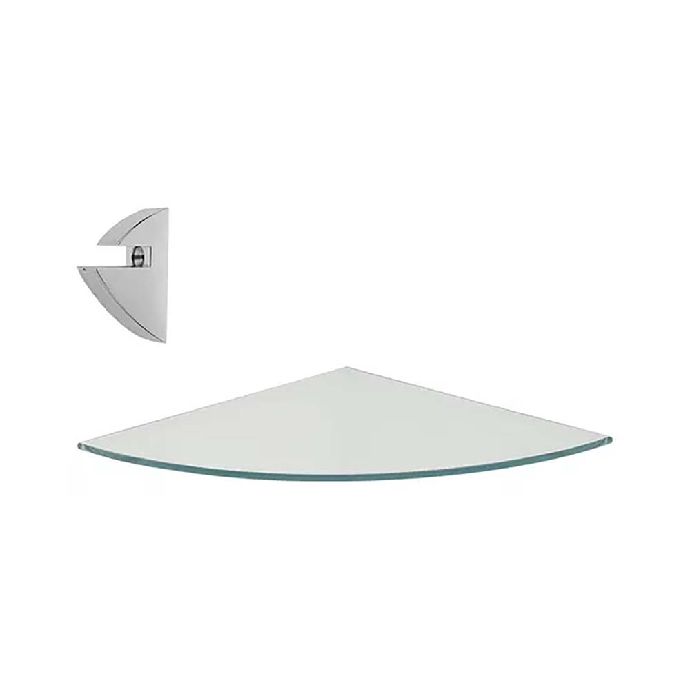 Repisa Esquinera de Vidrio Vetro Prat-k - 08x30x30