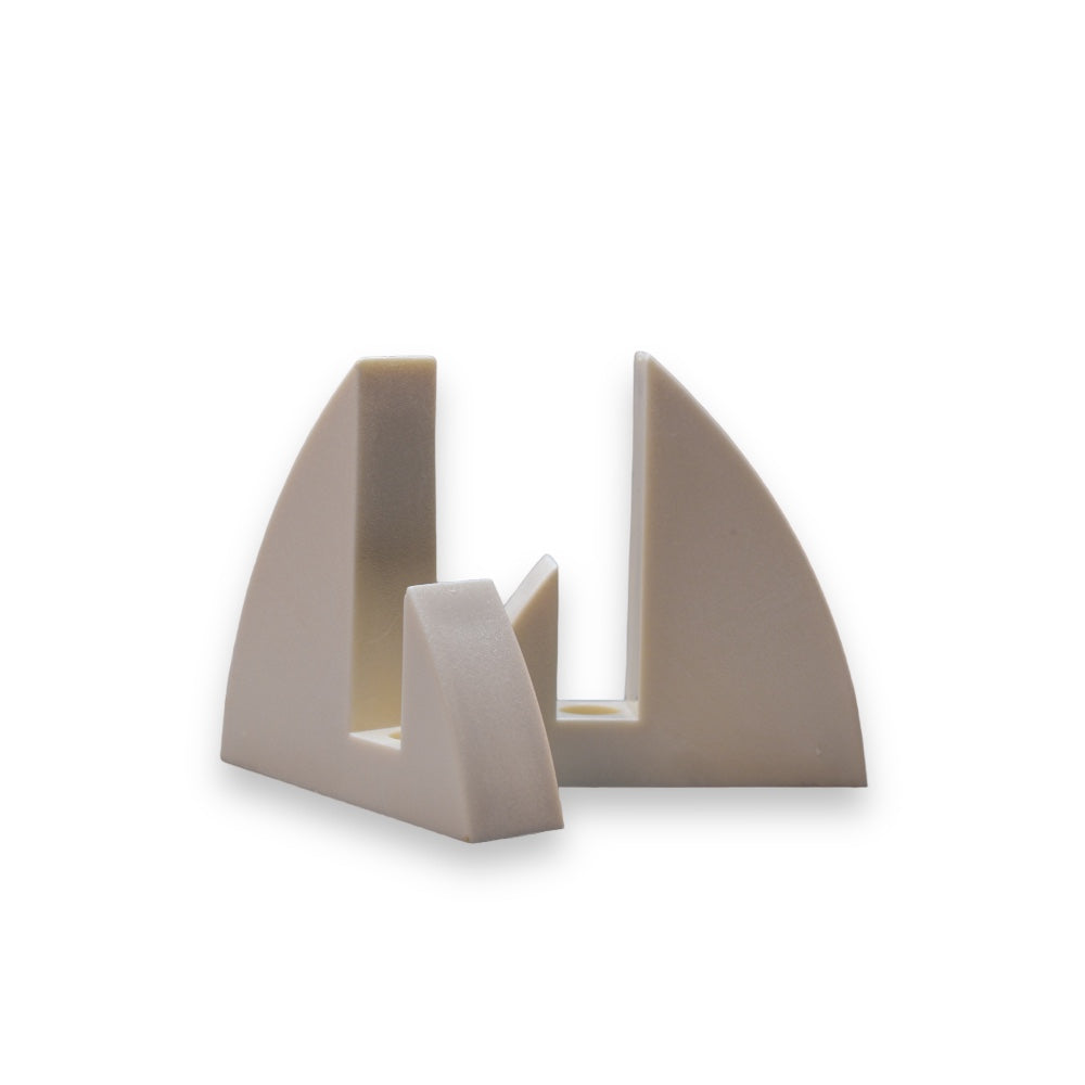 Repisa Recta Concept 1.5x25 Color Blanco, Tabaco - 60CM-Blanco