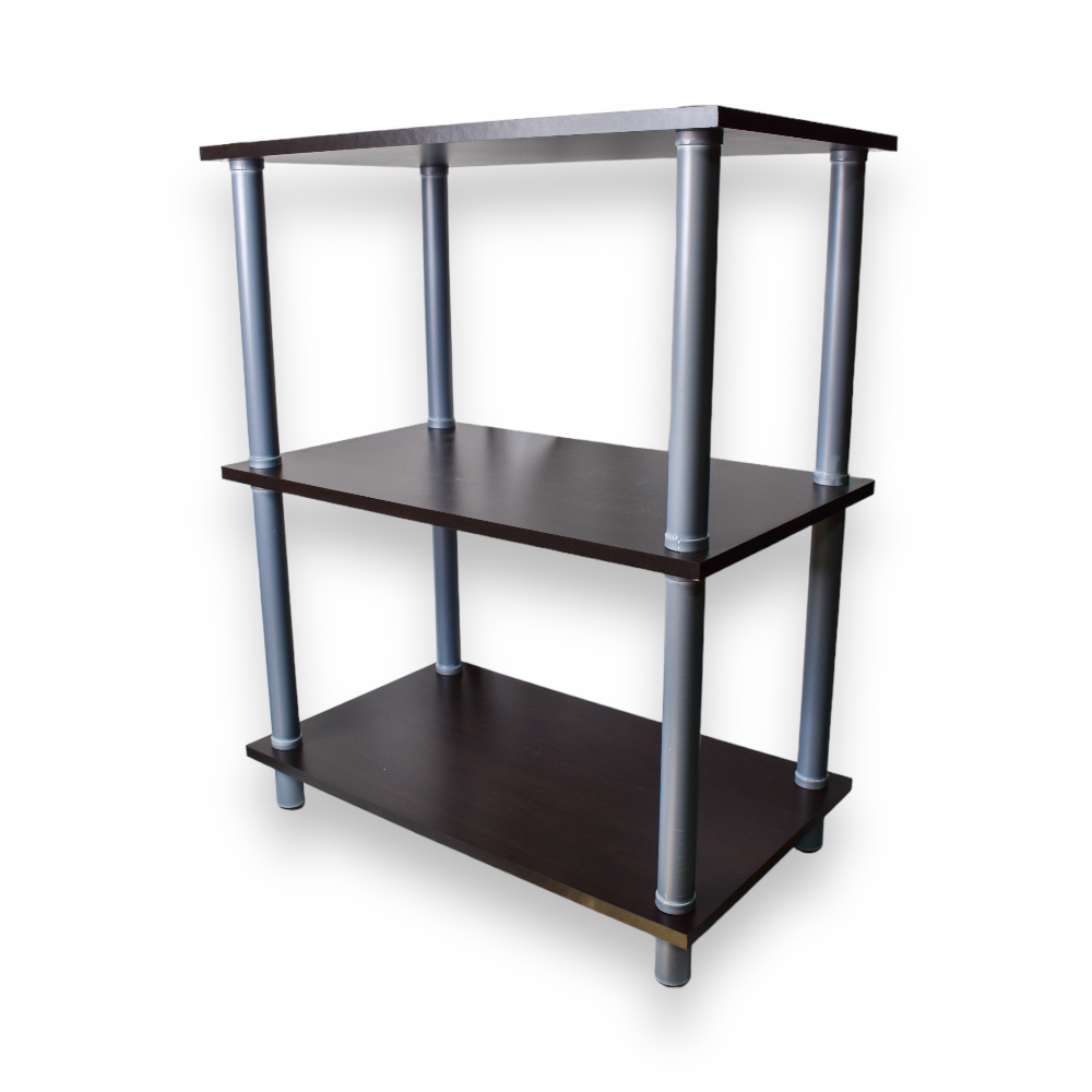 Estante  Adaptable Prat-k Blanco y Tabaco 60x35x75cm - Tabaco