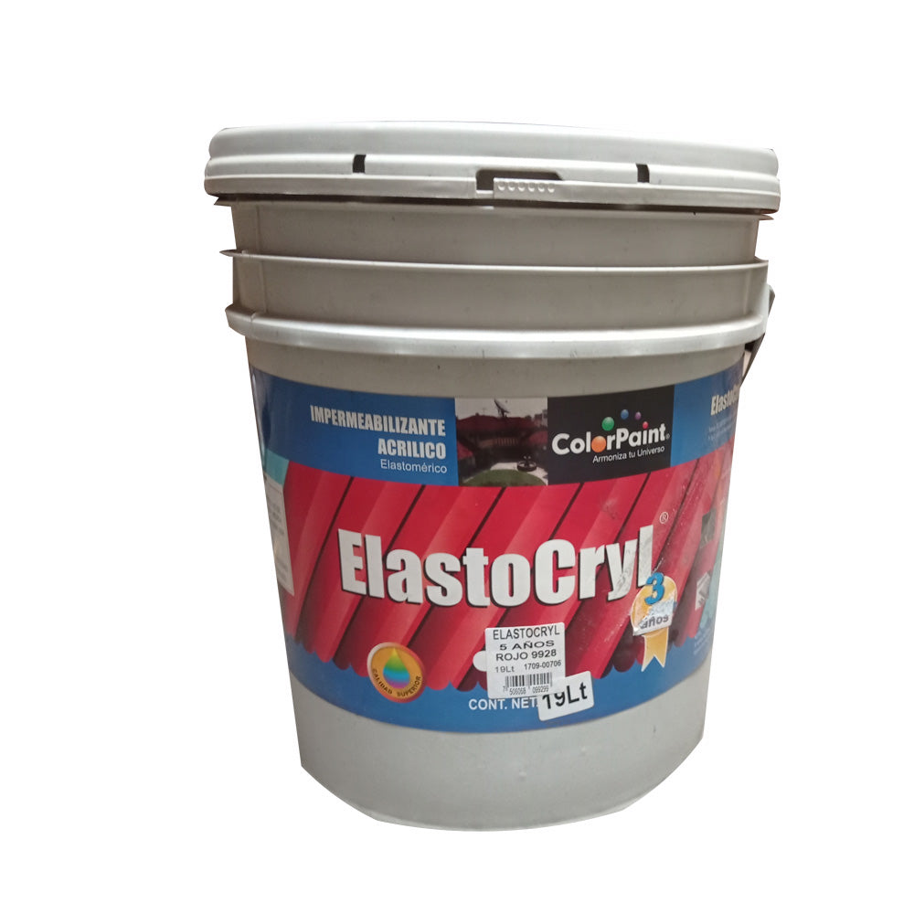 Impermeabilizante Elastocryl 5 años Rojo