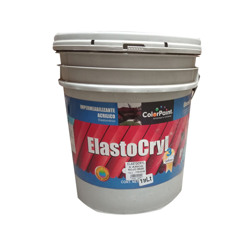 Impermeabilizante Elastocryl 5 años Rojo