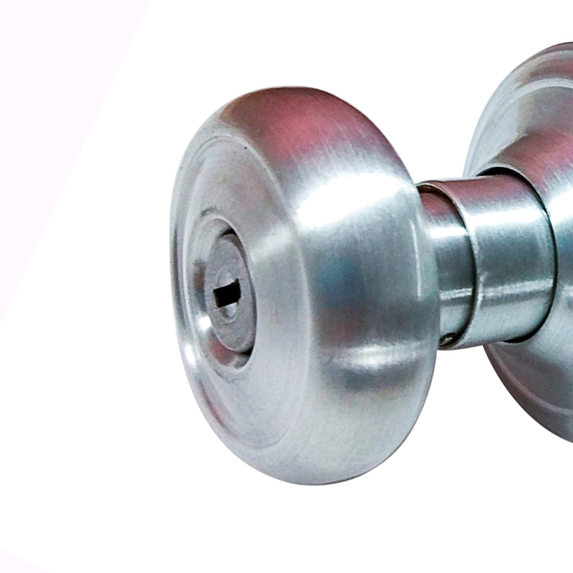 Cerradura Oxford 10-40 | para Puerta Principal y Baño | Platinum