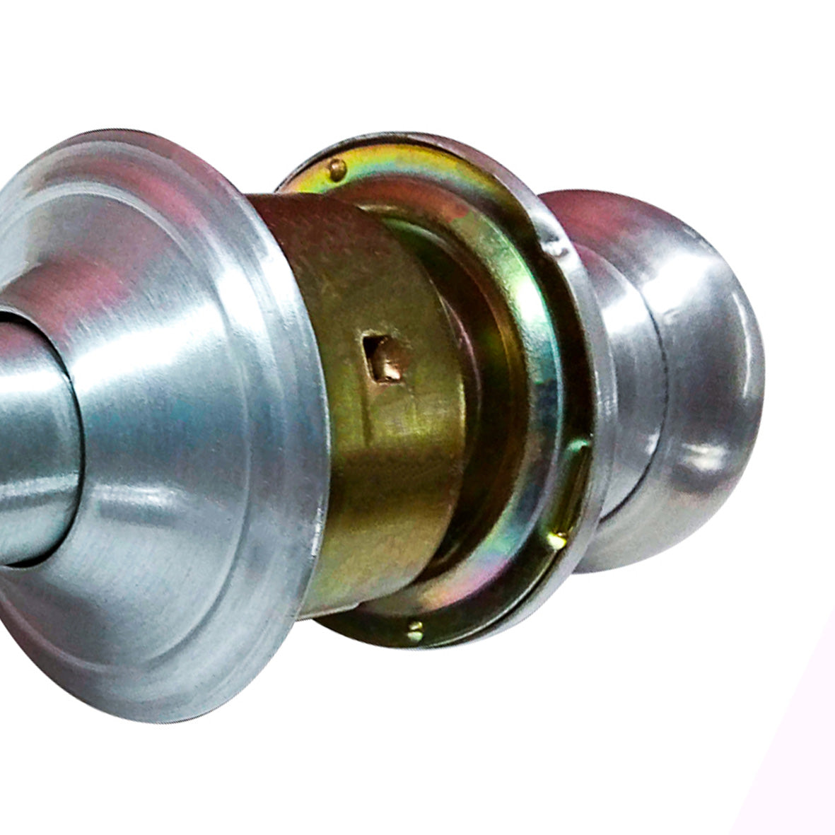 Cerradura Oxford 10-40 | para Puerta Principal y Baño | Platinum