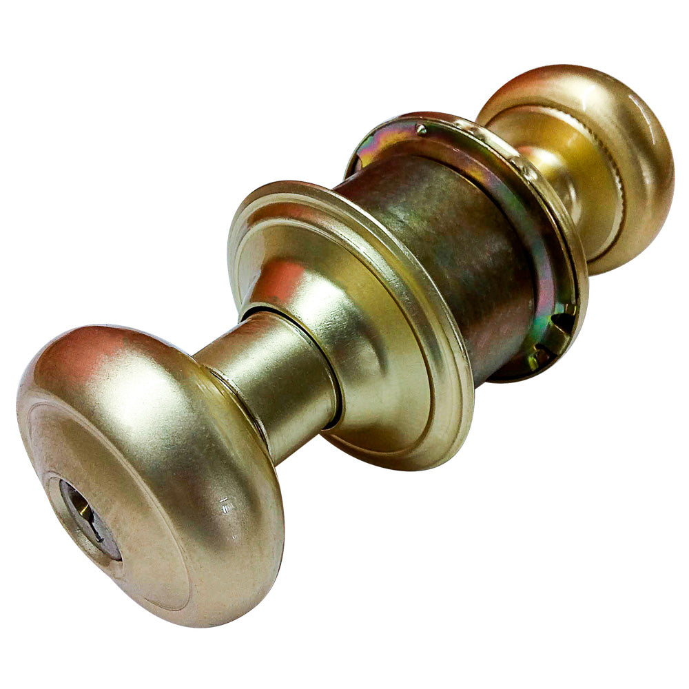 Cerradura Oxford 10-45 | para Puerta Principal y Baño | Dorada