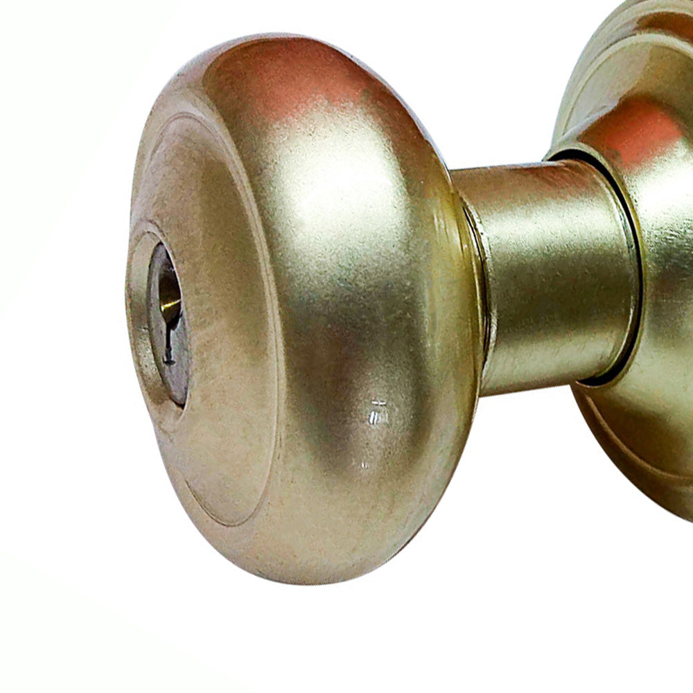 Cerradura Oxford 10-45 | para Puerta Principal y Baño | Dorada