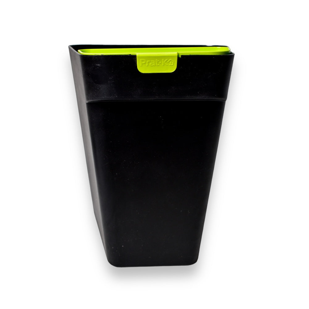 Basurero Office Negro Prat-k 24x24.5x26x5cm - Verde