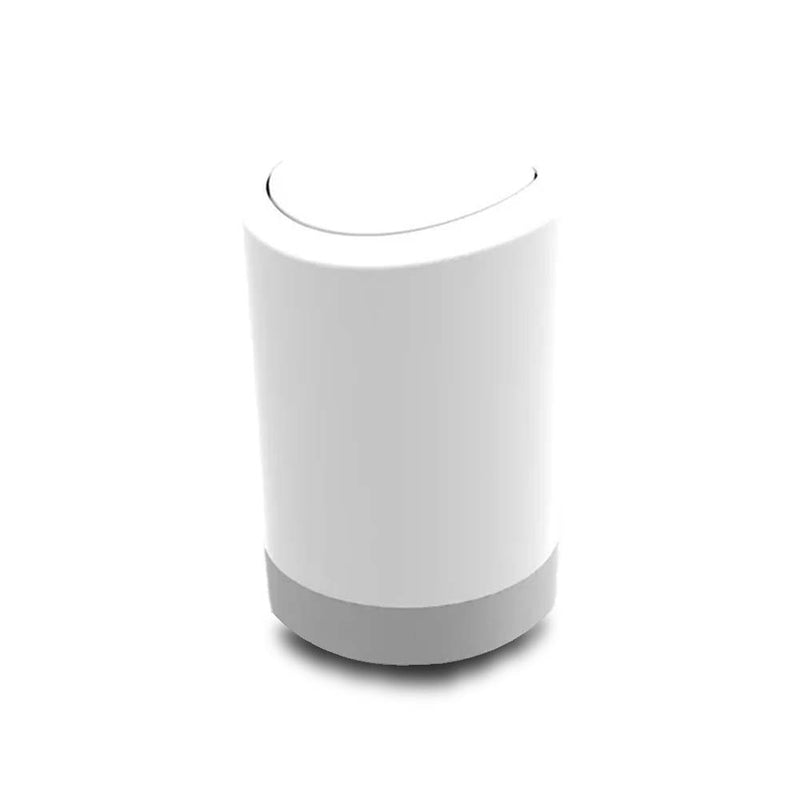 Basurero Clic Blanco para baño Prat-k