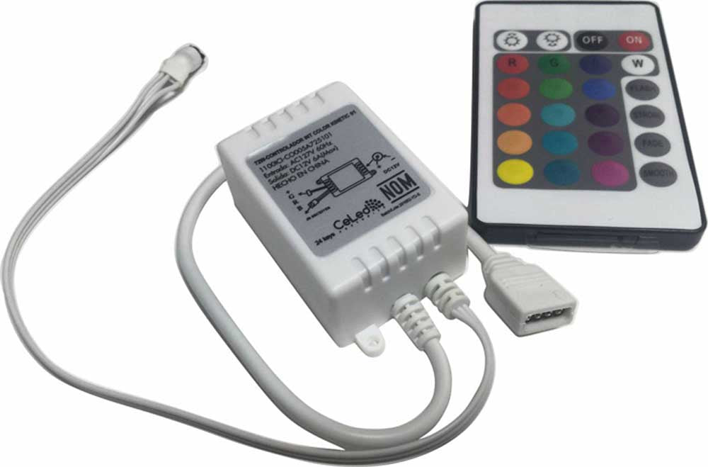 Controlador para Tira Led - Colores